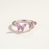 Couple's Butterfly Ring