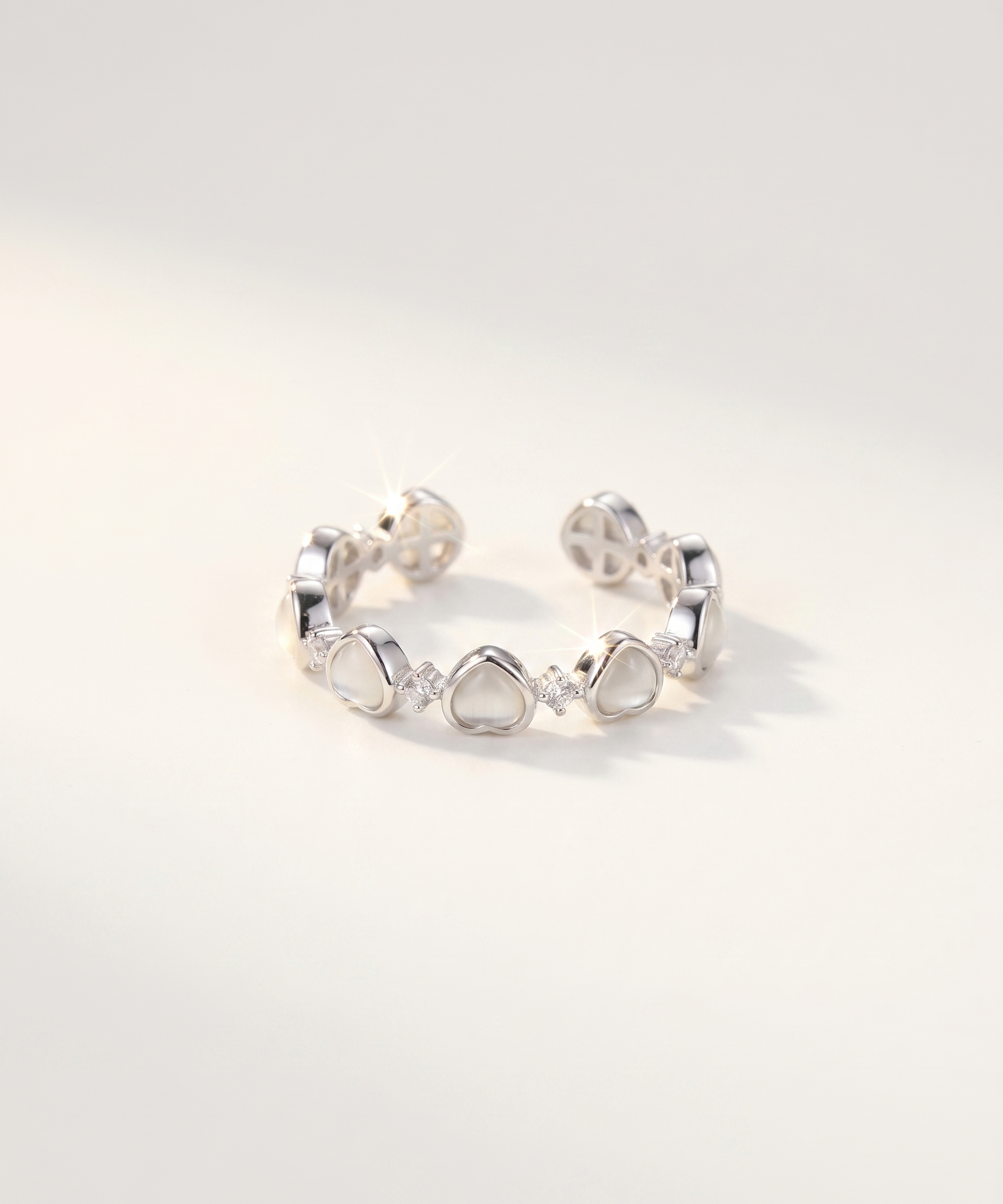 Heart Wave Ring