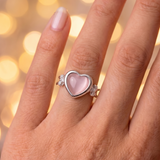 Blush Heart Ring