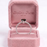 Smoky Heart Ring