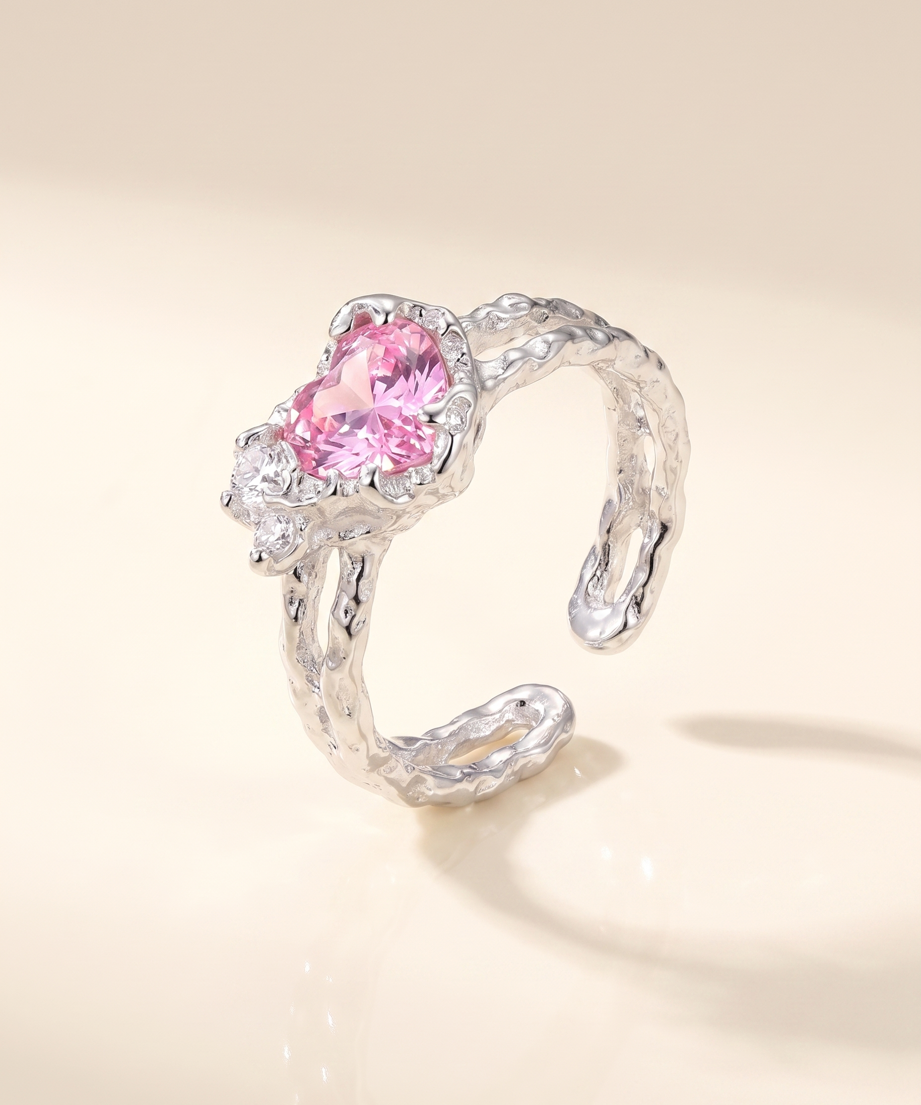 Molten Blush Ring