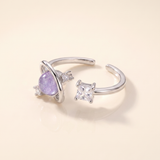 Lilac Planet Ring