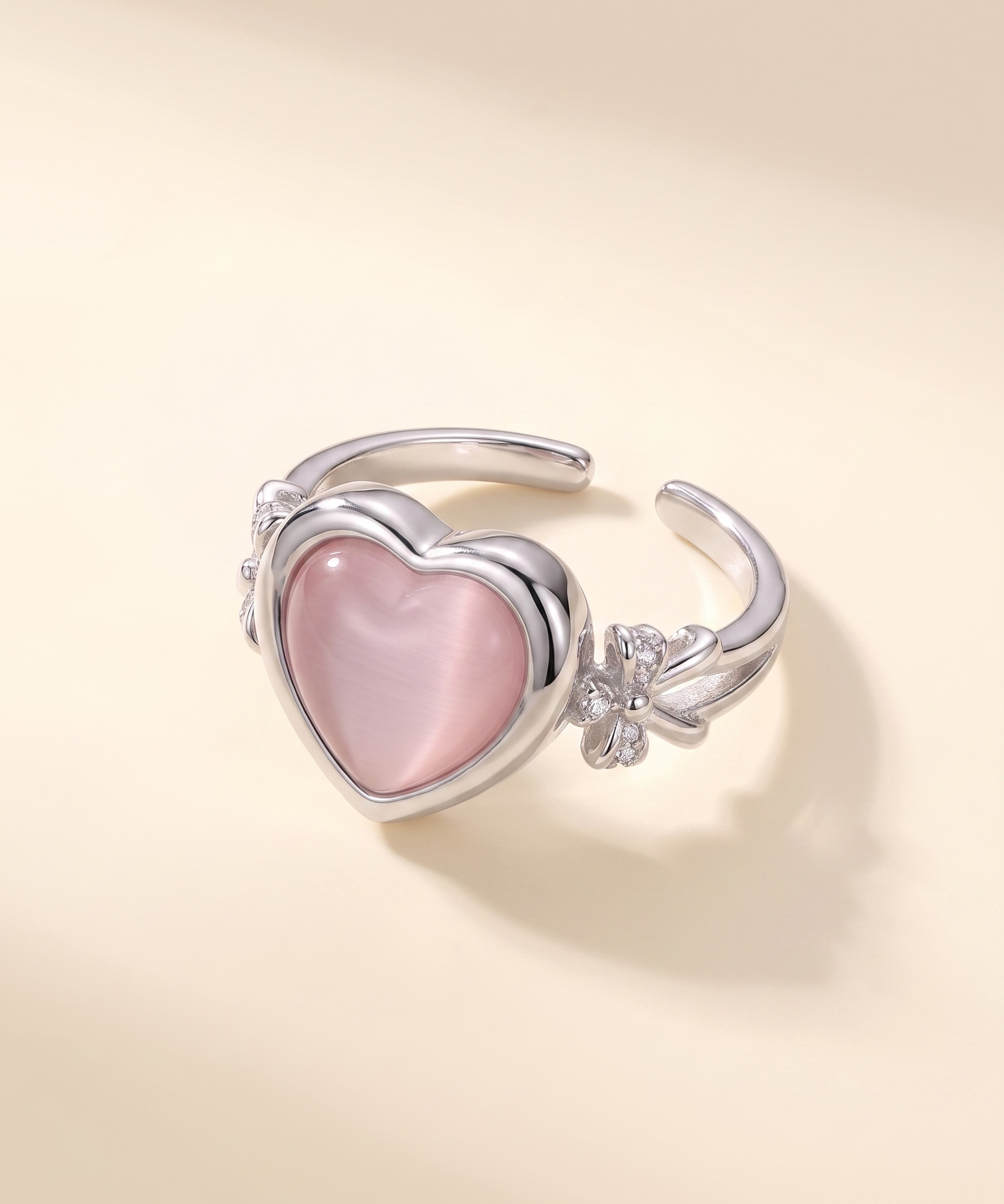 Blush Heart Ring